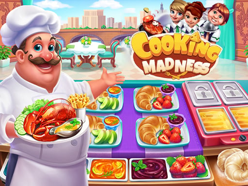 Cooking Madness chef Online Cooking Games on taptohit.com