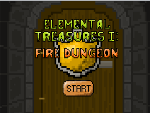 Elemental Treasures 1: The Fire Dungeon Online Puzzle Games on NaptechGames.com