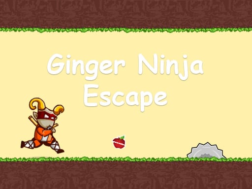 Ginger Ninja Escape Online Adventure Games on NaptechGames.com
