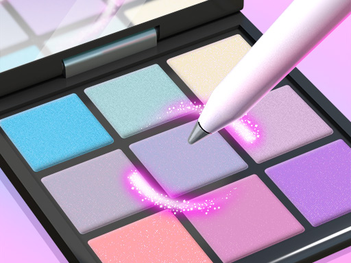 Makeup Kit Color Mixing Online Girls Games on NaptechGames.com