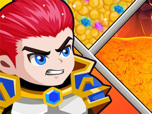 Play Hero Rescue Puzzle game online!
