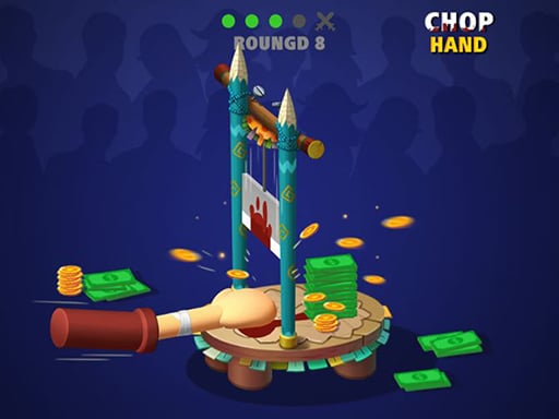 Chop Hand Online Hypercasual Games on NaptechGames.com