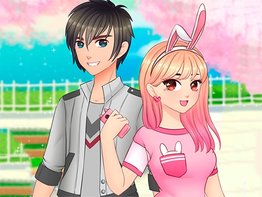 Romantic Anime Couples Dress Up oyunu