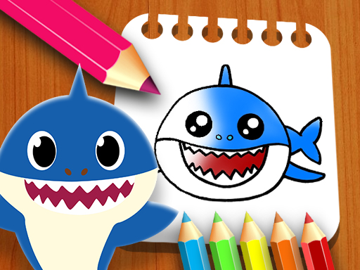 Play Baby Shark Coloring Book