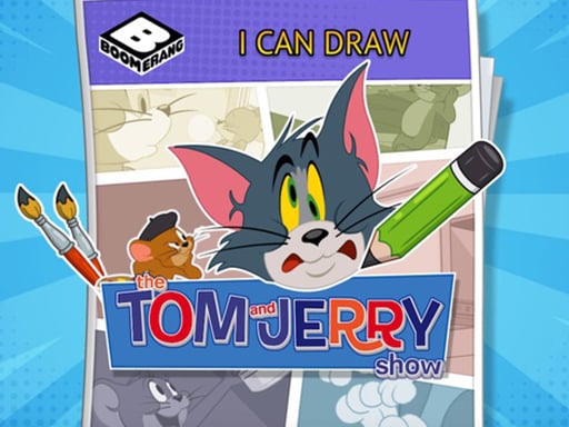 Tom and Jerry I Can Draw Online Boys Games on NaptechGames.com