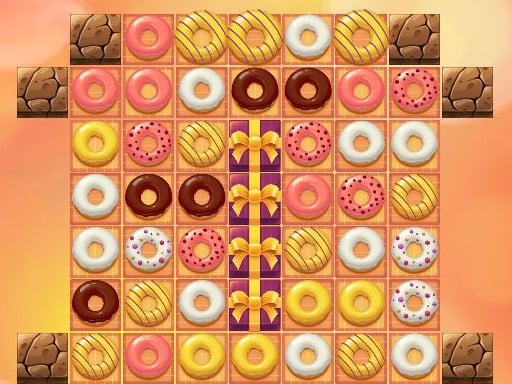 Donuts Crush Saga Online Puzzle Games on NaptechGames.com