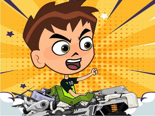 Ben 10 Crazy Truck Online Racing Games on NaptechGames.com