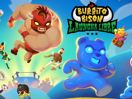 Burrito Bison Launcha Libre Online Clicker Games on NaptechGames.com