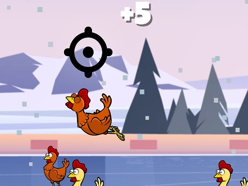 Chicken Shooting 2D Online Arcade Games on NaptechGames.com