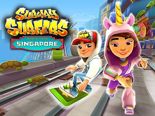 subway surfers singapore 2022 Online Racing Games on NaptechGames.com