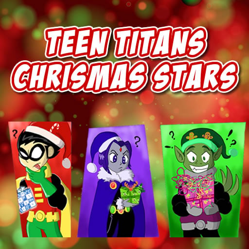 Teen Titans Christmas Stars