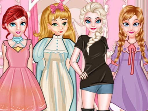 Princess Paper Doll Style Dress Up oyunu