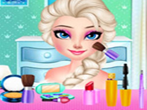 Elsa Dresser Decorate And Makeup Online Girls Games on NaptechGames.com