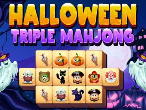 Play Halloween Triple Mahjong