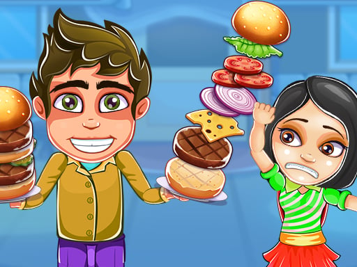 Super Burger 2 Online Cooking Games on taptohit.com