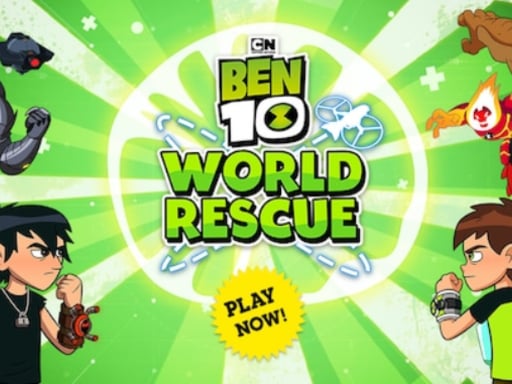 Ben 10 World Rescue Online Adventure Games on taptohit.com