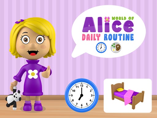 World of Alice   Daily Routine - Play Free Best Puzzle Online Game on JangoGames.com