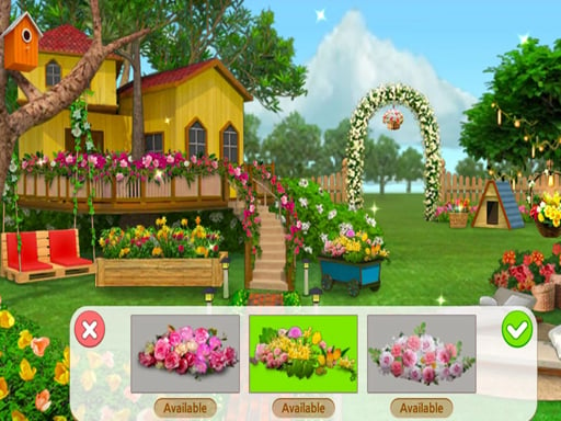Garden Decorations Online Adventure Games on NaptechGames.com