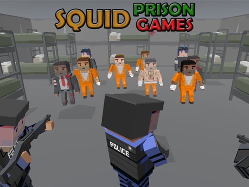 Play Squid Prison Games