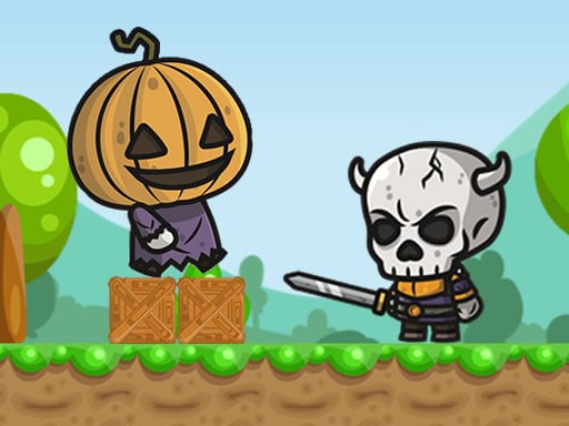 Running Pumpkin Online Adventure Games on taptohit.com