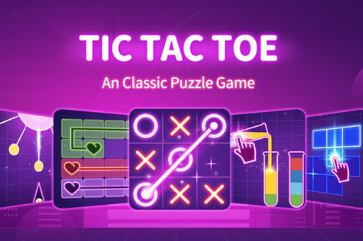 Tic Tac Toe: A Group Of Classic Game play online no ADS