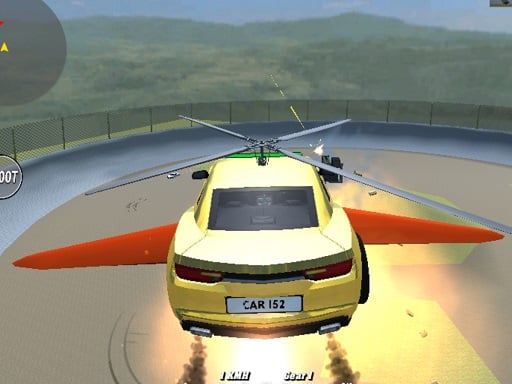 Play Supra Crash Shooting Fly Cars