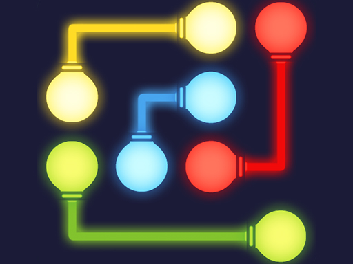 Connect Glow Lamp Online Puzzle Games on NaptechGames.com