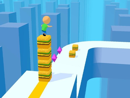 Play Cube Stack - Cube Surfer
