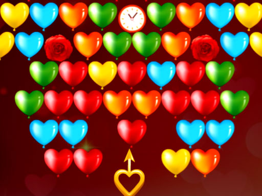 Play Bubble Shooter Valentines Online