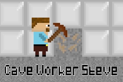 Cave Worker Steve play online no ADS