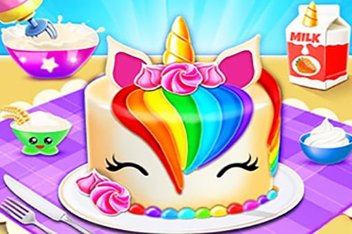 Unicorn Cake Maker play online no ADS