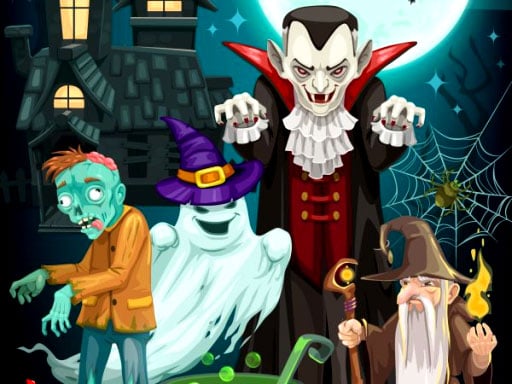 4x4 Halloween - Play Free Best Puzzle Online Game on JangoGames.com