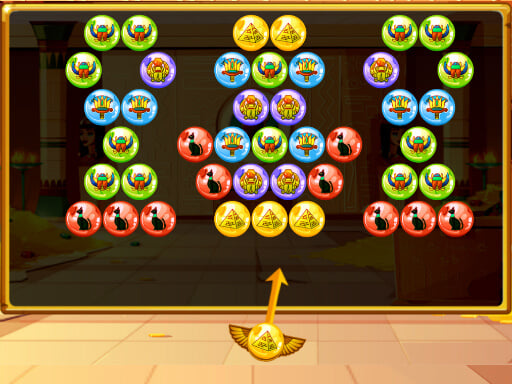 Play Bubble Shooter Egypt Online