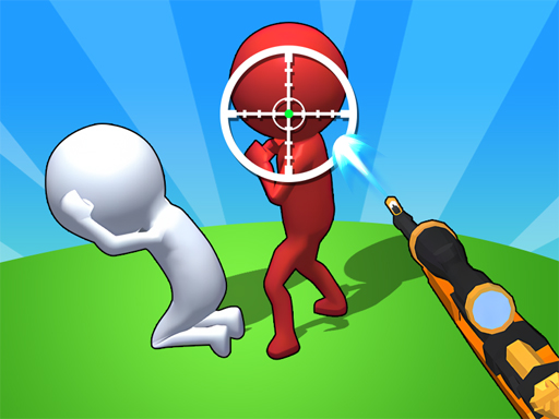 Stickman Sniper Western Gun image