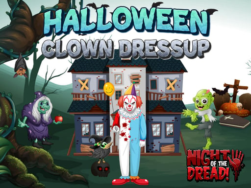 Halloween Clown Dressup - Puzzles