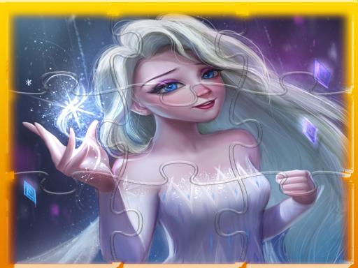 Play Elsa Frozen Jigsaw Puzzle