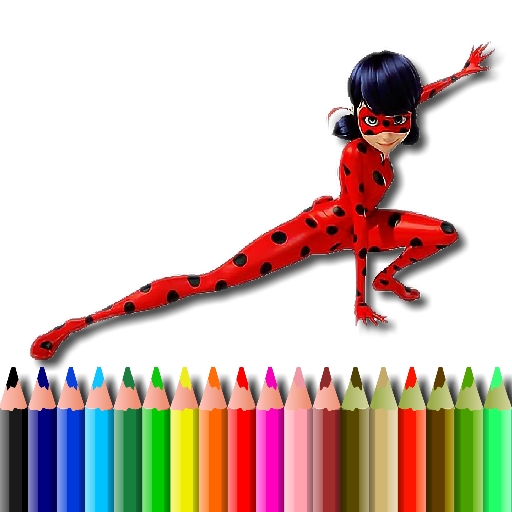 BTS LadyBug Coloring