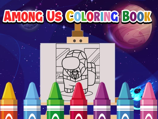 Among Us Coloring Books image