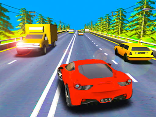 Highway Road Racer Traffic Racing Online Sports Games on taptohit.com