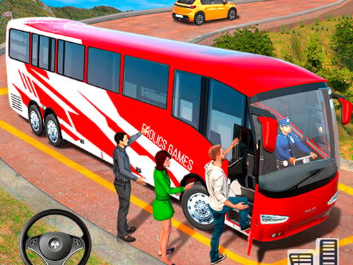 Bus Driving Simulator: Bus 3D Online Racing Games on NaptechGames.com