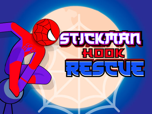 Spiderman Hook Rescue Online Clicker Games on taptohit.com