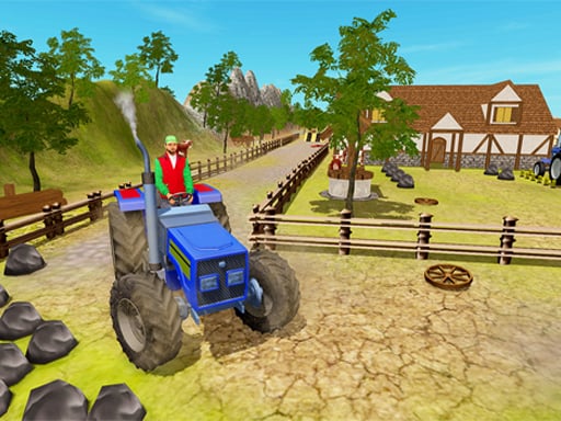 Tractors Simulator 3D: Online Arcade Games on NaptechGames.com
