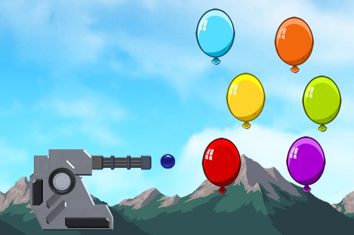 Pop the Balloons Game play online no ADS
