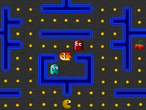 Pacman html5 Online Arcade Games on NaptechGames.com