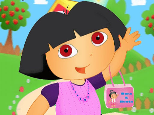 Cute Dora Dressup Online Girls Games on NaptechGames.com