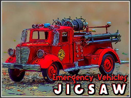Play Emergency Vehicles Jigsaw