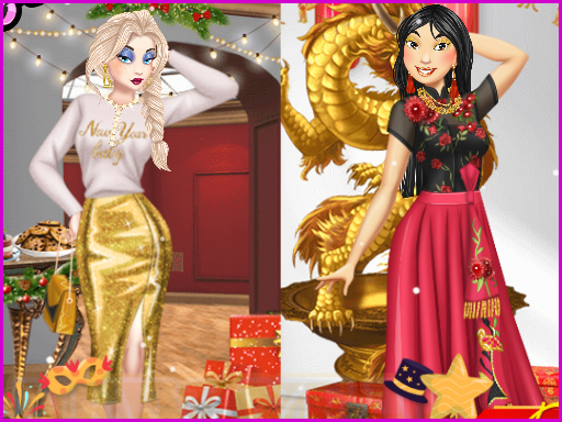 Play New Year Party Challenge Dress
