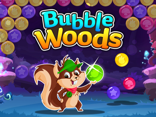 Squirrel Bubble Woods Online Girls Games on NaptechGames.com