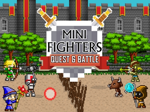 Mini Fighters : Quest & battle - Play Free Best Arcade Online Game on JangoGames.com