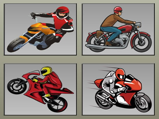 Play Racing Motorcycles Memory Online